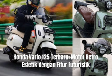 Honda Vario 125 Terbaru: Motor Retro Estetik dengan Fitur Futuristik, Bakal Jadi Rival Terberat Filano?