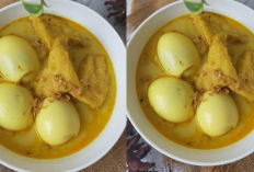 Resep Gulai Telur Ala Dapur Nusantara, Kuah Kental dan Rasa Bumbu Meresap Sempurna!
