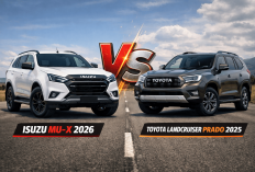 Komparasi SUV Diesel 7 Seater Isuzu MU-X 2026 vs Toyota LandCruiser Prado: Fitur hingga Selisih Harga