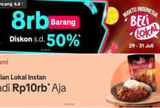 14 Kode Promo Tokopedia Guncang 29 Juli 2024: Diskon Spesial Rp40.000, Potongan Super Gede 50 Persen Hari Ini!