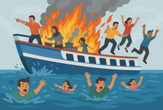 Edan! Ulah Mak-mak Ini Buat Perahu Bawa 500 Penumpang Terbakar dan Terbalik,148 Tewas!