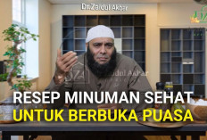 Resep Minuman Anti pusing Ala dr. Zaidul Akbar bikin Sehat dan Bugar Saat Berbuka Puasa, Kuy Cobain Gais!