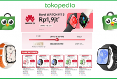 6 Kode Promo Tokopedia Terbaru 7 Juni 2024 Diskon Gadget Huawei Rp300 Ribu Maypada, 20 Persen Cashback Menarik