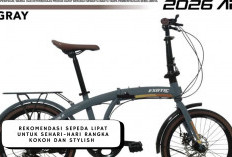 6 Sepeda Lipat Stylish Ringkas dengan Rangka Kokoh Bikin Gowes Makin Gaya, Libas Semua Jalur!