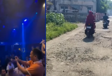 Viral! Kades Karangsari Nyawer di Klub Malam, Warga Geram Jalan Rusak Tak Diperbaiki