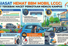 5 Siasat Hemat BBM Mobil LCGC Saat Terjebak Macet Perkotaan Menuju Kampus