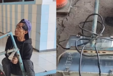 Aksi Nekat! Pelaku Curi Lampu Proyek Jalan Ditangkap Polisi di Pedemangan Jakarta Utara