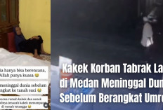 Kakek Korban Tabrak Lari di Medan Meninggal Dunia Sebelum Berangkat Umroh, Insiden Kecelakaan Sempat Viral!