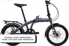 4 Rekomendasi Sepeda Lipat Remaja Friendly, Bawa Sekolah dan Les Super Simple Ringkas dan Stylish!