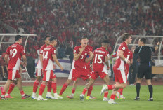 Indonesia Ungguli China 1-0 di Babak Pertama, Gol Penalti Dicetak Ole Romeny