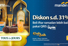 Diskon Hingga 31% untuk Berbuka Puasa di Tous Les Jours dengan QRIS Livin' by Mandiri, Yuk Kunjungi Sekarang..