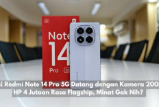 Gila! Redmi Note 14 Pro 5G Datang dengan Kamera 200MP, HP 4 Jutaan Rasa Flagship, Minat Gak Nih? 