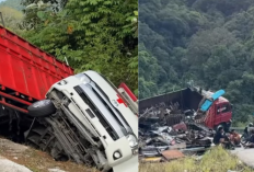 Innalillahi! Tabrakan Beruntun di Sitinjau Lauik, Ambulans Bawa Jenazah Jadi Korban