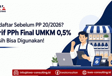 PPh Final UMKM 2026: Cara Hitung Pajak 0,5 Persen, Omzet Rp500 Juta Pertama Bebas Pajak!