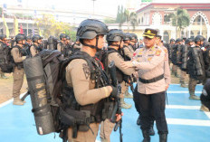 Polda Sumsel Kirim 75 Personel Brimob ke Papua Tengah, Operasi Amole II Dimulai