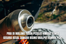 Tragis! Pria di Malang Tusuk Pesilat hingga Tewas Gegara Kesal dengan Bising Knalpot Konvoi PSHT