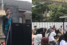 Viral! Aksi Protes Massal Orang Tua Murid di Cikarang Gegara Anak Gagal Masuk Sekolah Favorit