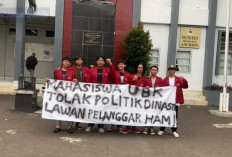 Mahasiswa UBK Aksi Tolak Praktek Politik Dinasti 