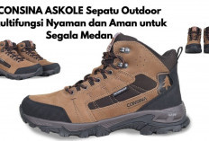 CONSINA ASKOLE: Sepatu Outdoor Multifungsi Waterproof, Nyaman, dan Siap Taklukkan Segala Medan
