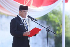 Pj Sekda Sumsel Edward Candra Bertindak Sebagai Irup  Peringatan HUT ke-62 PWRI Sumsel Tahun 2024