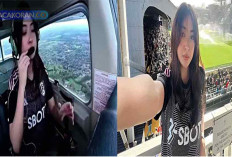 Abigail Michael, Pilot Cantik yang Rela Terbang Sendiri Demi Nonton Bola di London