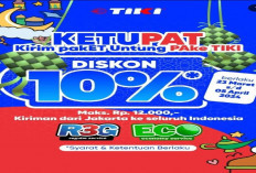 Merapat Gaes! TIKI Palembang Bagi-bagi KETUPAT Hingga Diskon 10 persen, Begini Cara Pakainya...