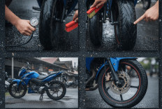 5 Cara Merawat Ban Motor di Musim Hujan yang Bikin Riding Lebih Aman, Langsung Cek di Bagian ini!