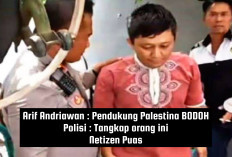 Viral Pria Tangerang Sebut Pendukung Palestina Bodoh, Langsung Dijemput Polisi Begini Keadaannya Sekarang