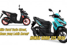 Honda Vario 125 2026 Akhirnya Rilis dengan Versi Vario Street, Mana yang Lebih Keren?