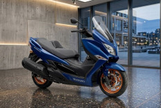 Suzuki Burgman 150 2026 Resmi Siap Tantang NMAX & PCX: Skuter Premium Harga Ramah Dompet!