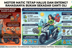 Motor Matic Tetap Halus dan Enteng? Rahasianya Bukan Sekadar Ganti Oli