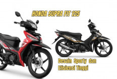 Desain Sporty dan Efisiensi Tinggi, Honda Supra Fit 125 Siap Bersaing dengan Yamaha Jupiter Z1