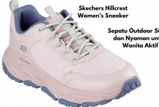 Skechers Hillcrest Women's Sneaker:Sneakers Outdoor Stylish dengan Kenyamanan Maksimal buat Petualangan Modern
