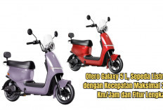 Ofero Galaxy 5 L, Sepeda Listrik Modern dengan Kecepatan Maksimal 39 Km/Jam dan Fitur Lengkap
