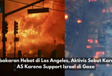 Neraka Dunia! Kebakaran Hebat di Los Angeles, Aktivis Sebut Karma AS Karena Support Israel di Gaza