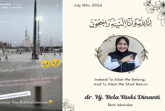 Kaget! Story Terakhir dr Bela Riski di Instagram Pamit ke Rasulullah Sebelum Pulang ke Indonesia, Ini Isinya..