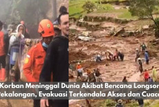 Bencana Longsor di Pekalongan, 16 Korban Meninggal, Evakuasi Terkendala Akses dan Cuaca