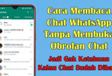 Jangan Sampai Gebetan Tau! 4 Cara Buka Pesan WhatsApp Tanpa Membuka Chat, Yuk Simak di Sini