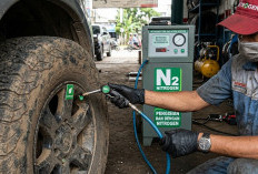Mitos atau Fakta? Isi Ban Motor Pakai Nitrogen Benar Bisa Bikin BBM Lebih Irit