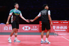 Gegara Ini Sabar/Reza Terhenti di Semifinal BWF World Tour Finals 2025  
