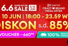 4 Kode Voucher Lazada Spesial 9 Juni 2024, Diskon Rp1.150 Juta Digibank, Potongan 10 Persen dan Gratis Ongkir 