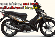 Honda Bebek 125 2026 Resmi Tampil Lebih Agresif, Irit 59 Km/L dan Harga Kompetitif!