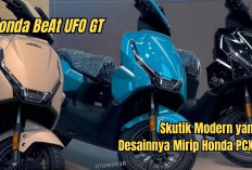Honda BeAt UFO GT, Skutik Modern yang Desainnya Mirip Honda PCX?