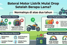 Baterai Motor Listrik Mulai Drop Setelah Berapa Lama?