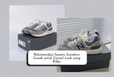 6 Rekomendasi Sepatu Sneakers Cewek Simpel! Desain Casual dengan Look Edgy bikin Santai Terlihat Fashionable