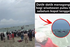 Detik-detik Kapal Wisata Tenggelam di Pantai Malabero Bengkulu, Penumpang Teriak Histeris: 7 Korban Meninggal