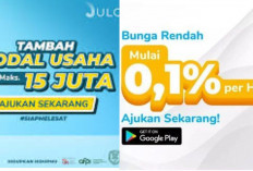 Pinjol Terpercaya! Modal Usaha Rp15 Juta dengan Bunga Rendah 0,1 Persen di Aplikasi Julo, Yuk Ajukan Sekarang 