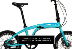 Komuter Elegan atau Petualang Tangguh? Battle Sepeda Lipat United Trifold 8 vs Pacific Noris 2.0!