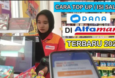 Cara Top Up DANA di Alfamart Bebas Biaya Admin, Praktis Tanpa Ribet!