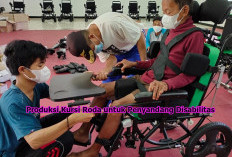 SUMRINGAH! Akomodir Penyandang Disabilitas, Kemensos Rakit Kursi Roda Canggih